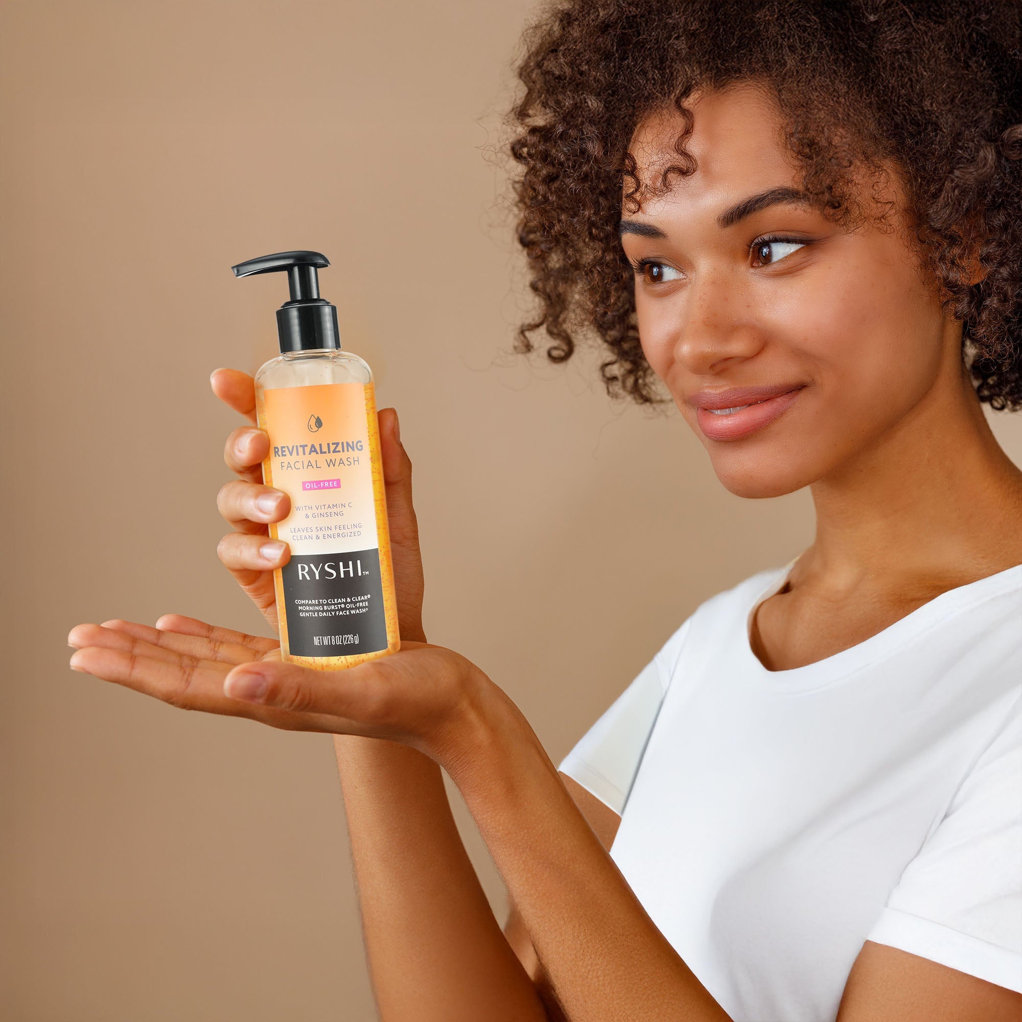 Clear & Radiant Skin Bundle — Acne Foaming Wash + Vitamin C & Ginseng Facial Wash