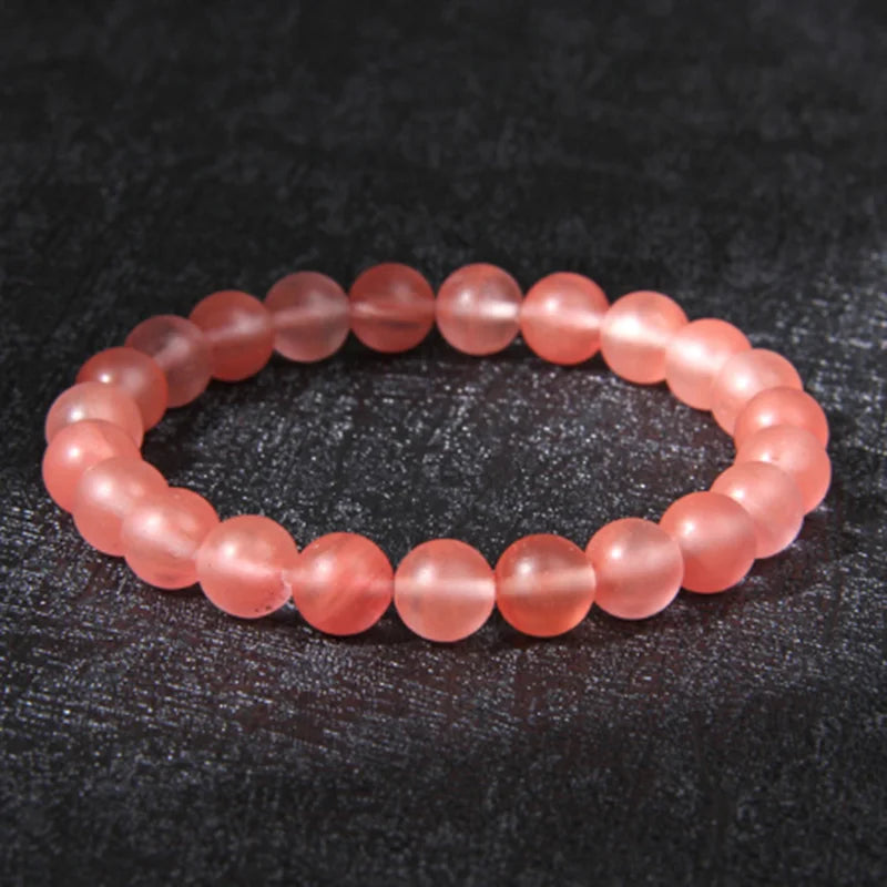 Natural Gemstone Chakra Bracelet – 8mm Crystal Healing Beaded Jewelry