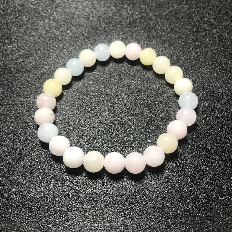 Natural Gemstone Chakra Bracelet – 8mm Crystal Healing Beaded Jewelry