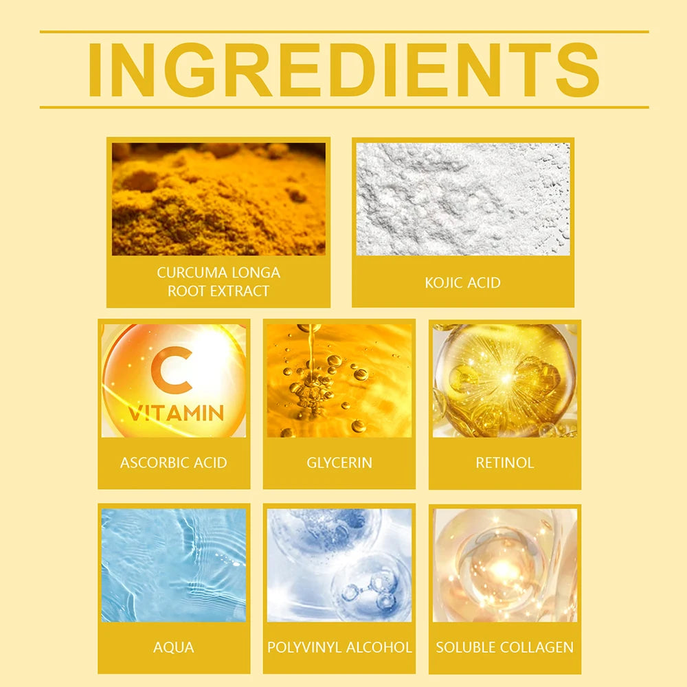 Collagen Overnight Peel-Off Face Mask – Deep Cleansing & Turmeric