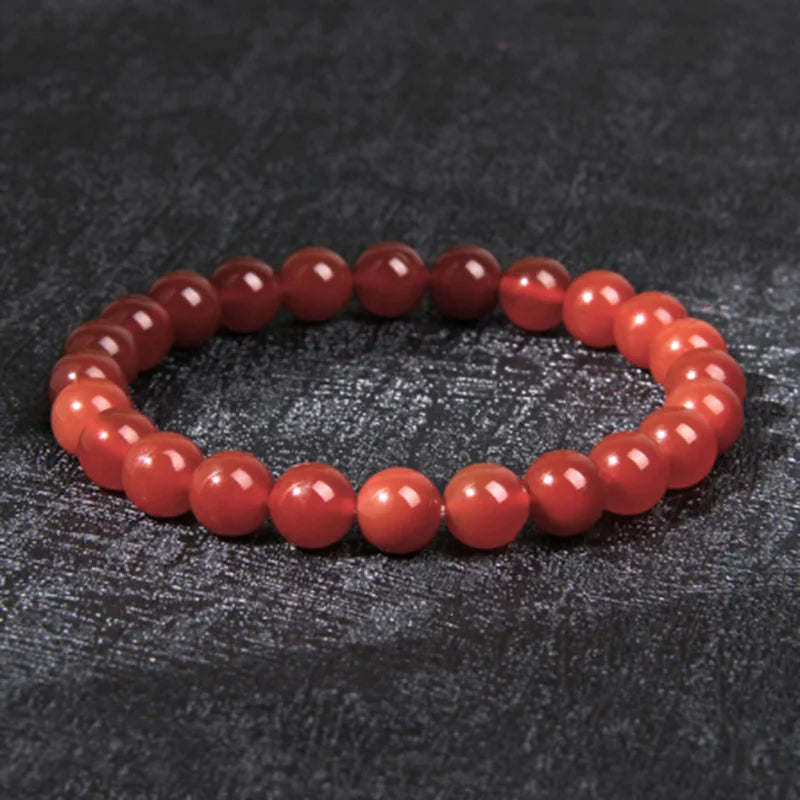 Natural Gemstone Chakra Bracelet – 8mm Crystal Healing Beaded Jewelry