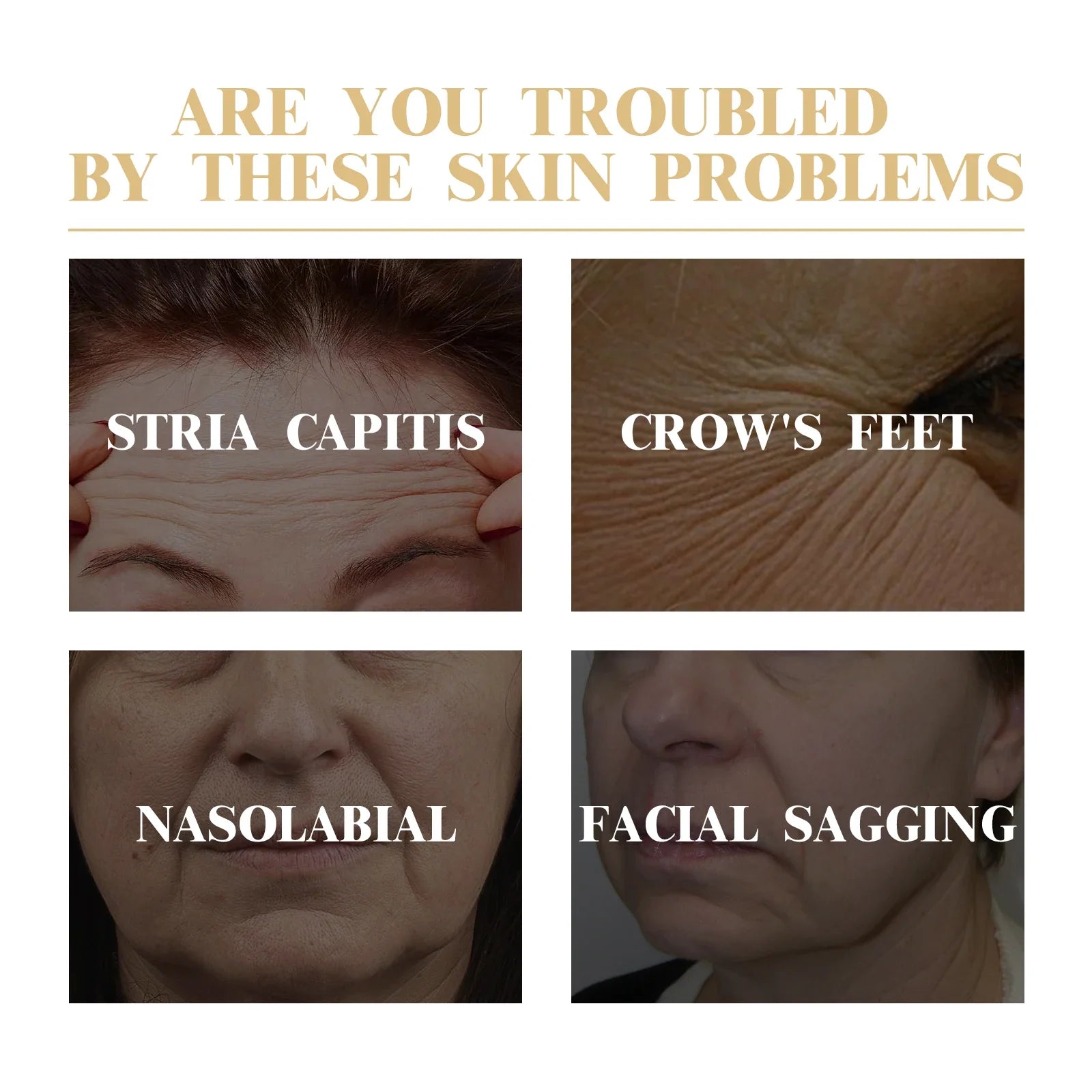 Collagen Anti-Wrinkle Facial Mask – Moisturizing & Brightening (10pcs)
