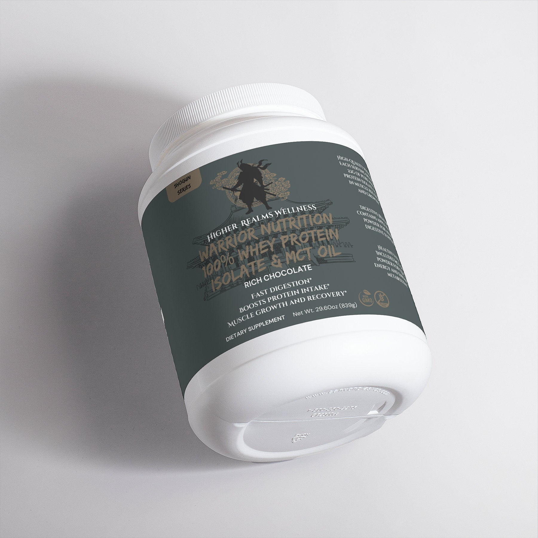 Whey Protein Isolate + MCT Oil | Rich Chocolate Wellness Shake