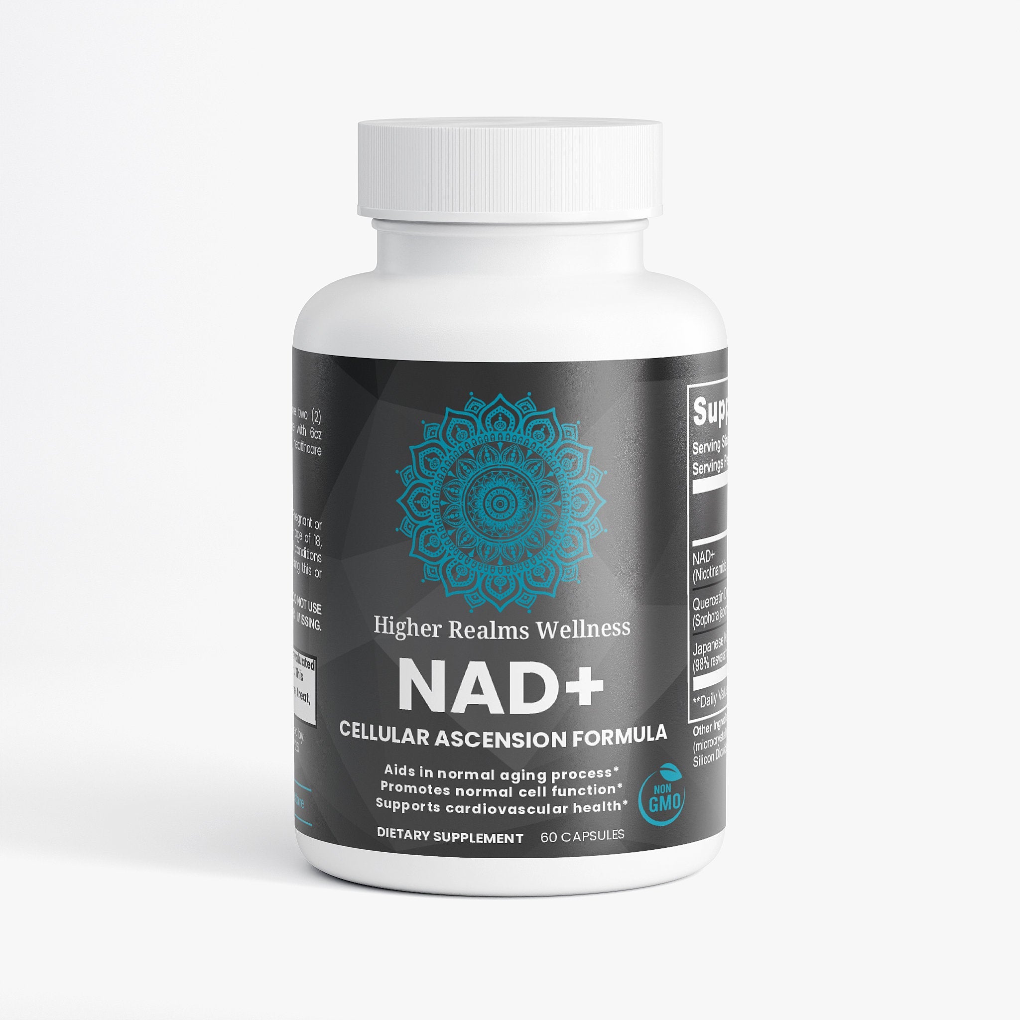 NAD+ Cellular Energy & Vitality Formula | With Quercetin & Resveratrol
