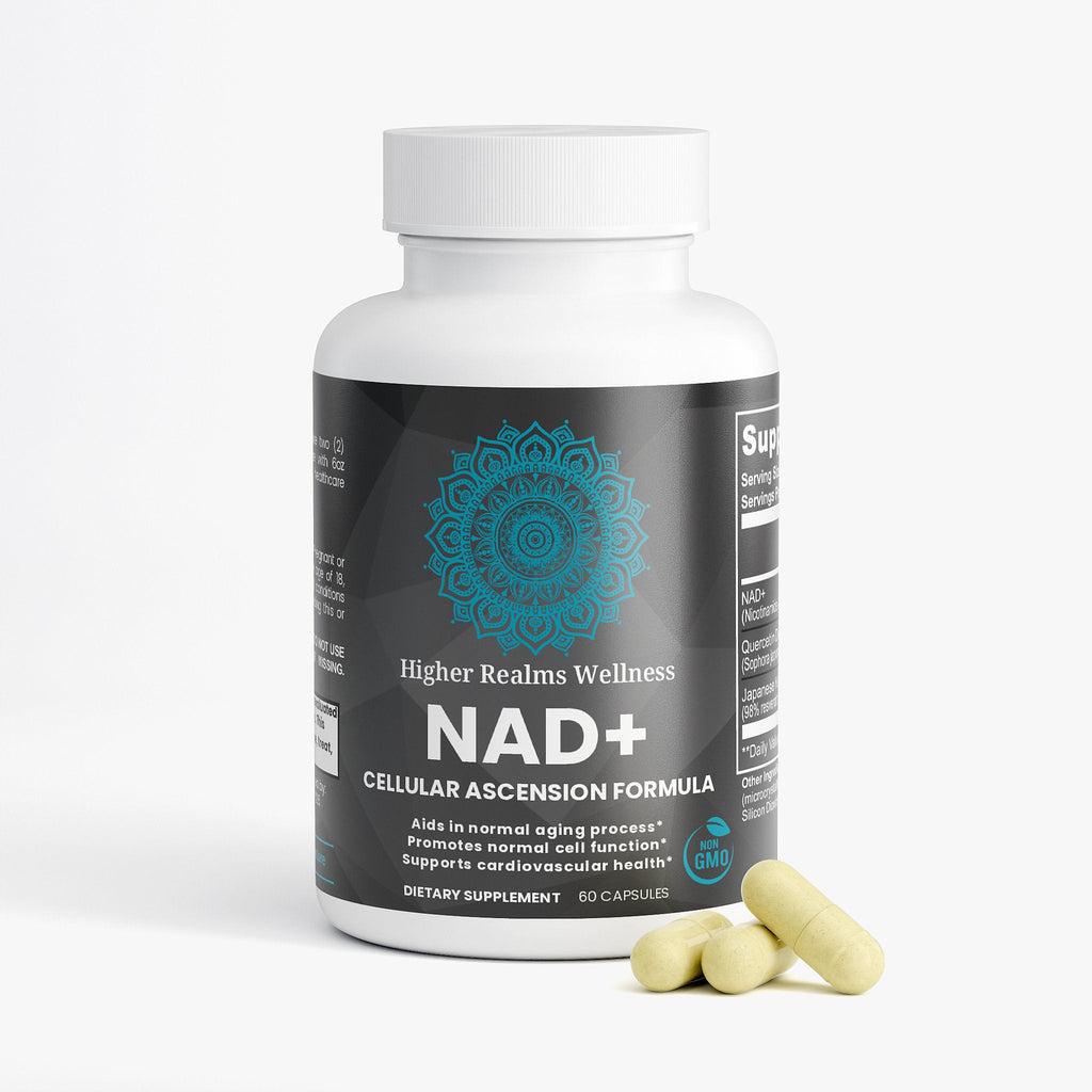 NAD+ Cellular Energy & Vitality Formula | With Quercetin & Resveratrol