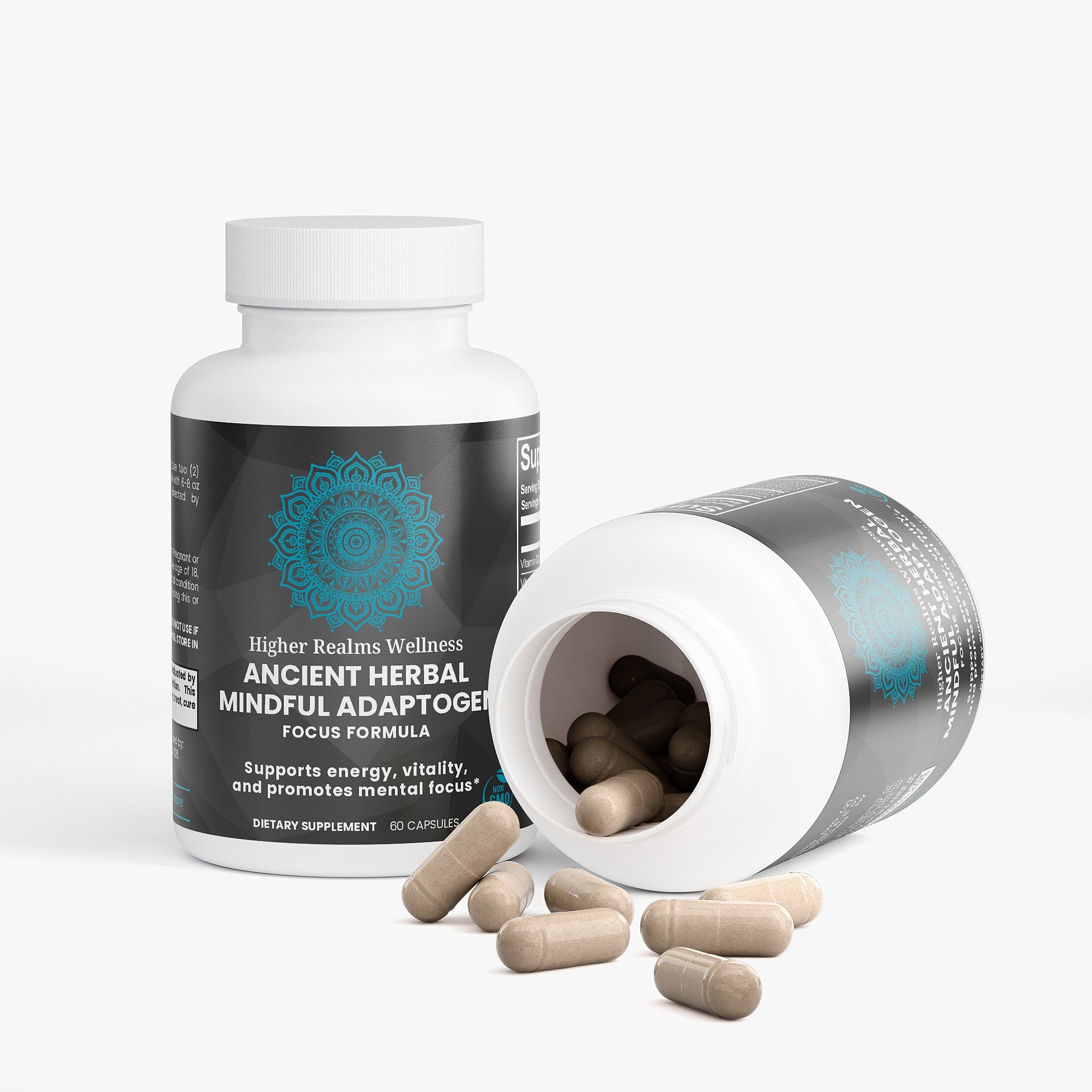 Ashwagandha Adaptogen Focus Formula | KSM-66®, Maca & Ginseng