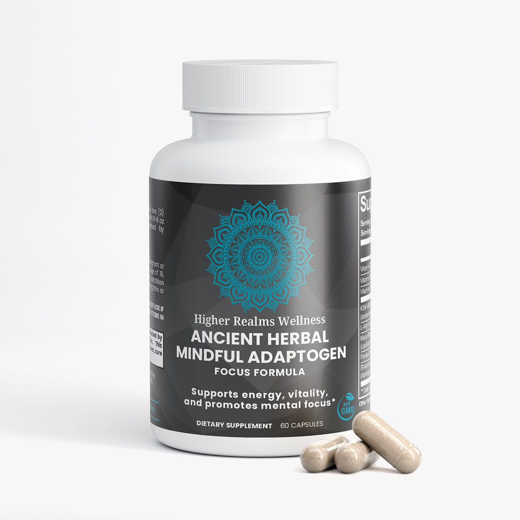 Ashwagandha Adaptogen Focus Formula | KSM-66®, Maca & Ginseng