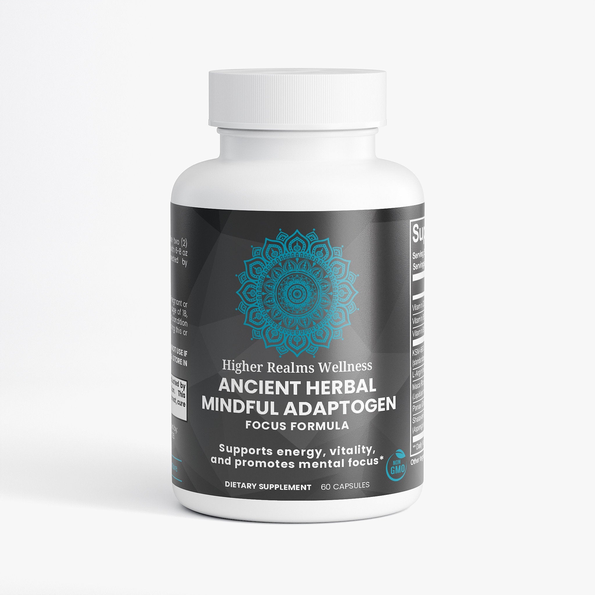 Ashwagandha Adaptogen Focus Formula | KSM-66®, Maca & Ginseng