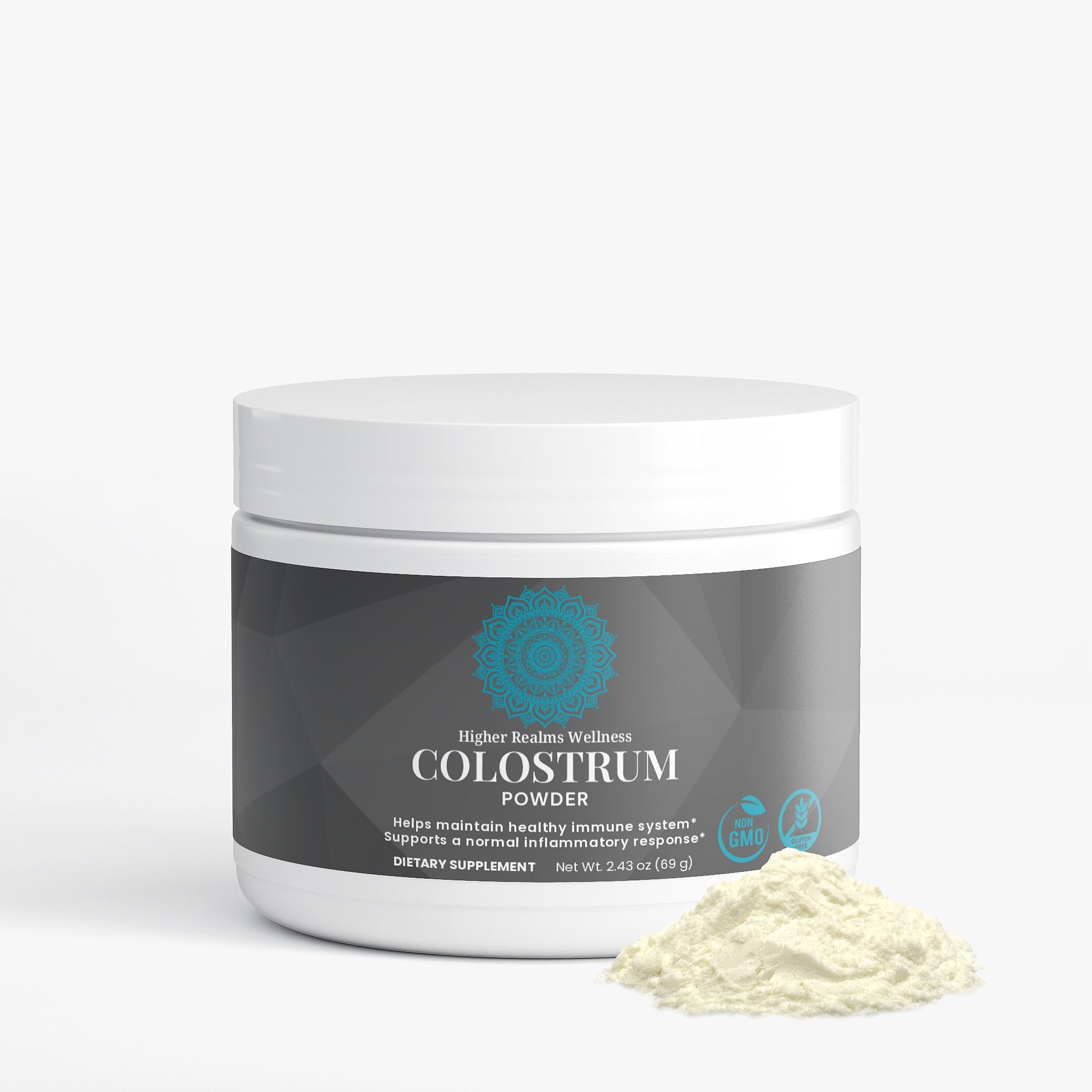 Bovine Colostrum Powder | 2300mg with 25% IgG | Immune & Gut Support