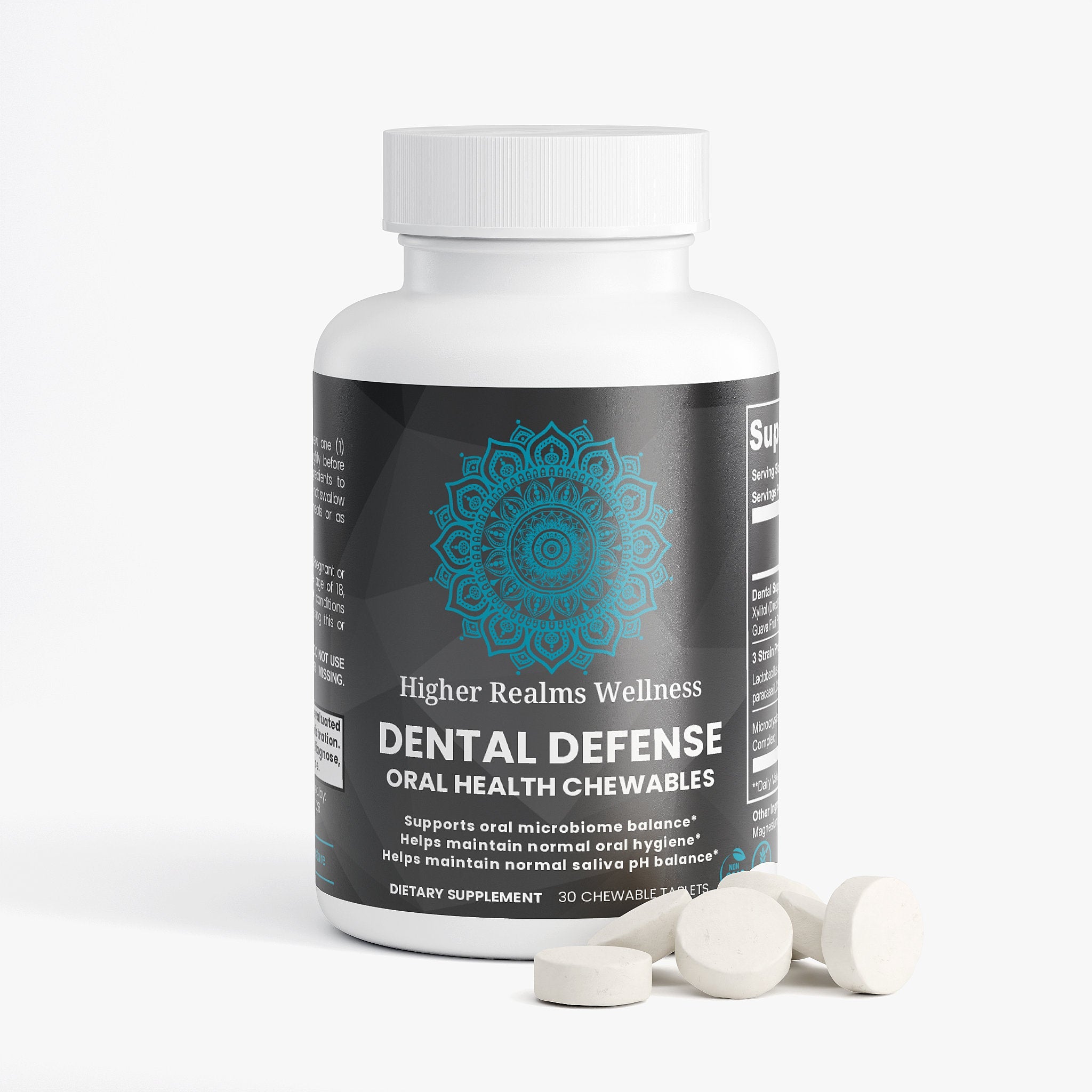 Dental Defense Oral Health Chewables | Probiotic & Enamel Support