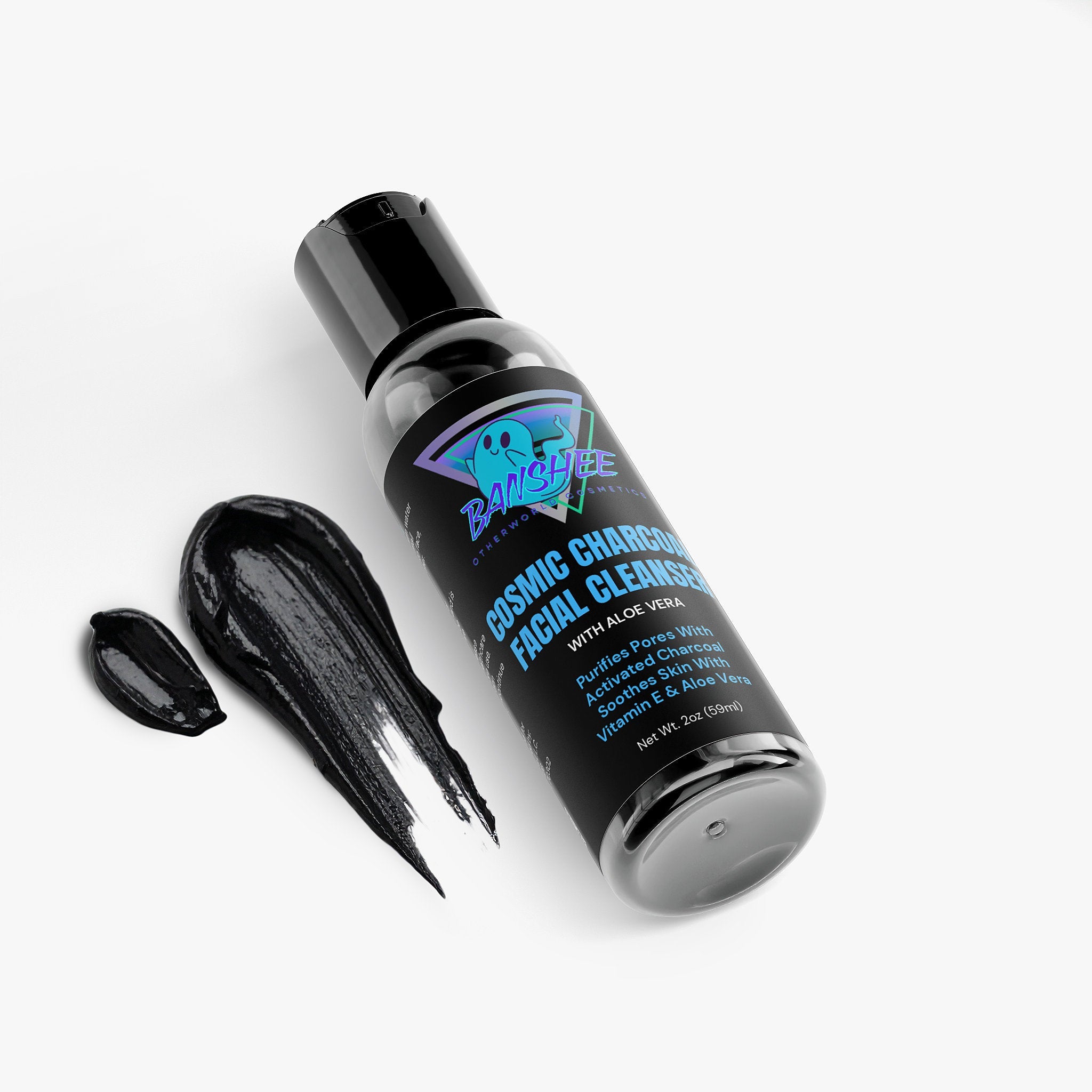 Activated Charcoal Facial Cleanser | Deep Pore Purifying Gel