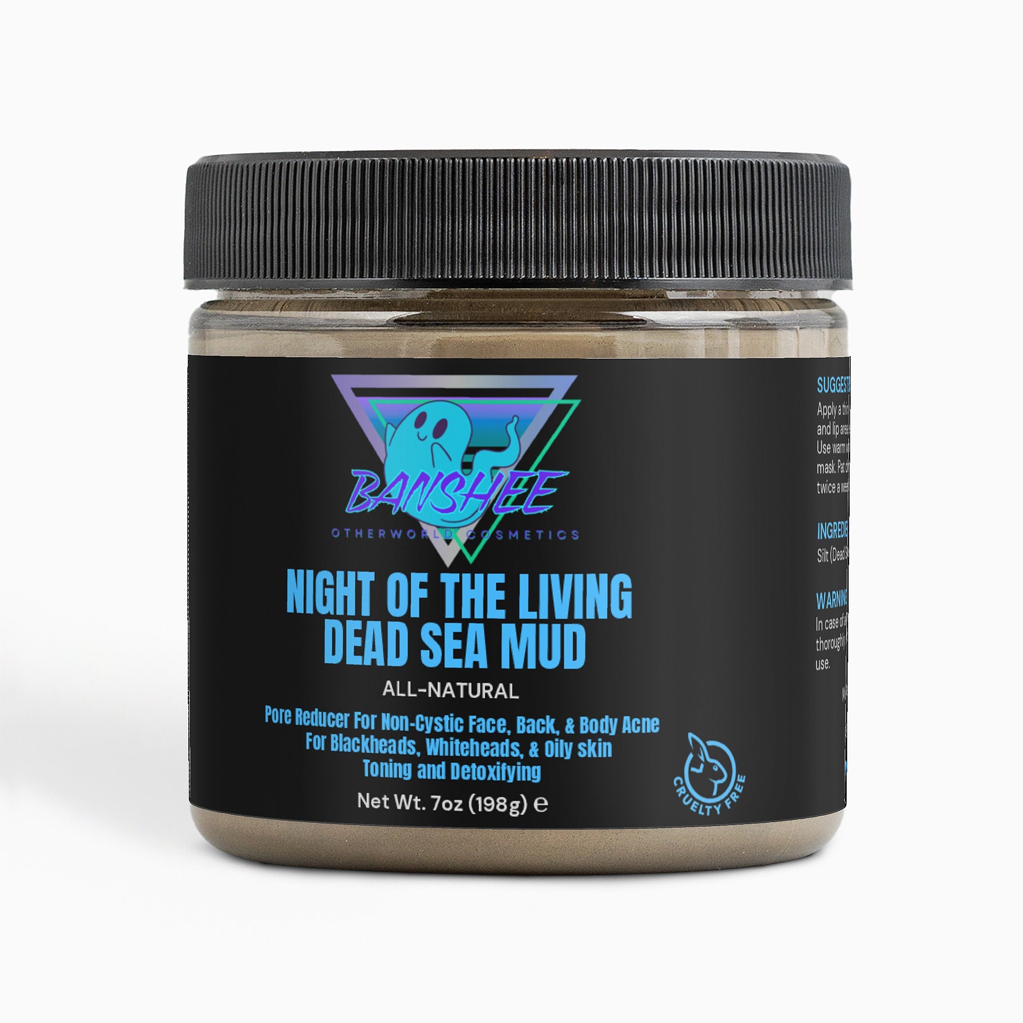 Dead Sea Mud Mask | Mineral-Rich Pore Purifying Face & Body Mask