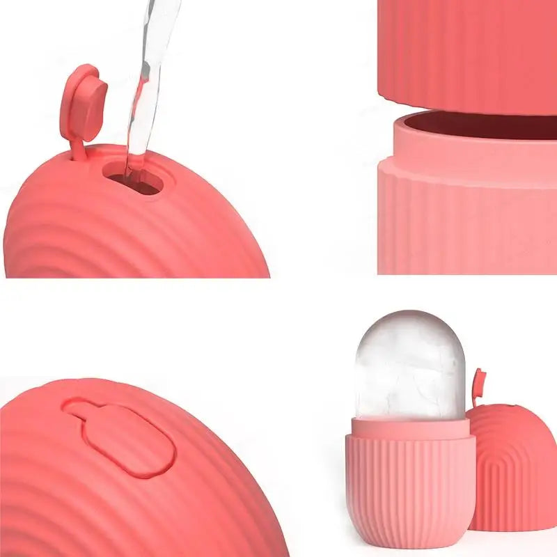 Ice Roller Face Massager — Depuff, Contour & Glow