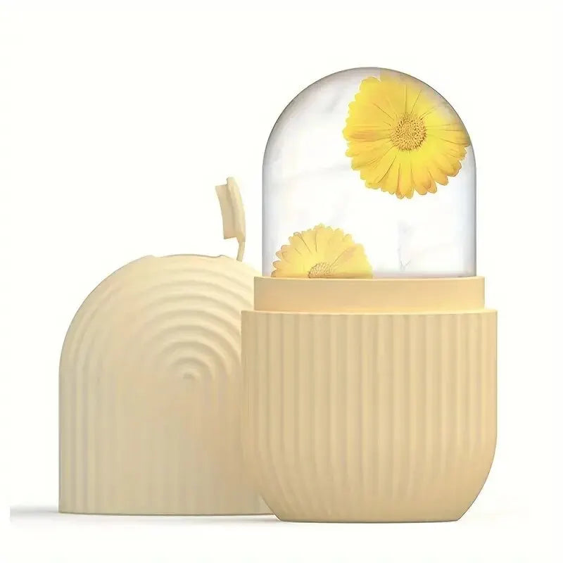 Ice Roller Face Massager — Depuff, Contour & Glow