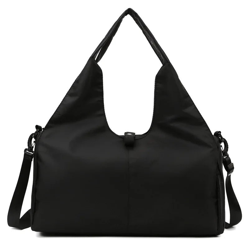 Yoga Mat Bag with Shoe Compartment & Shoulder Strap