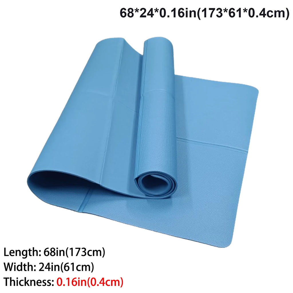 Foldable EVA Yoga Mat – Non-Slip Travel Mat for Yoga, Pilates & Fitness