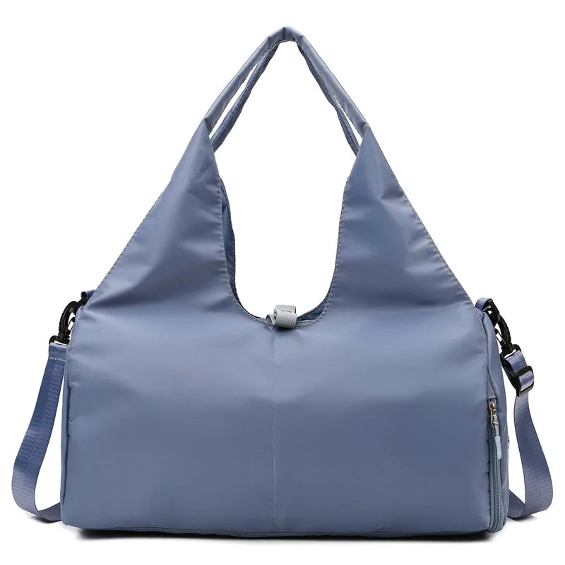 Yoga Mat Bag with Shoe Compartment & Shoulder Strap