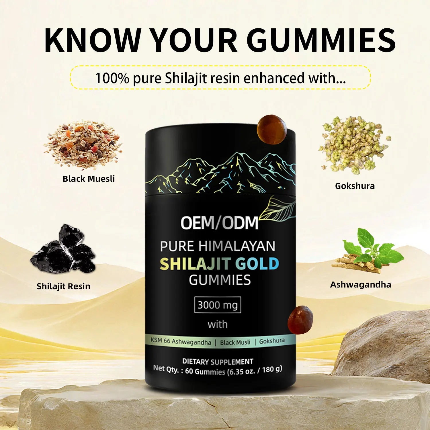 Shilajit Gummies
