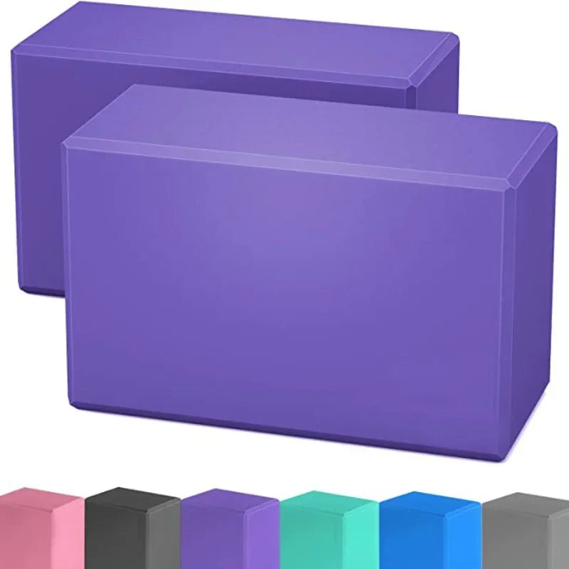 EVA Yoga Blocks — Non-Slip Pilates Bricks for Home & Studio