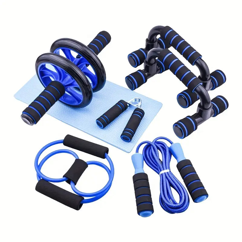 7-Piece Fitness Equipment Set | Complete Home & Gym Workout Kit