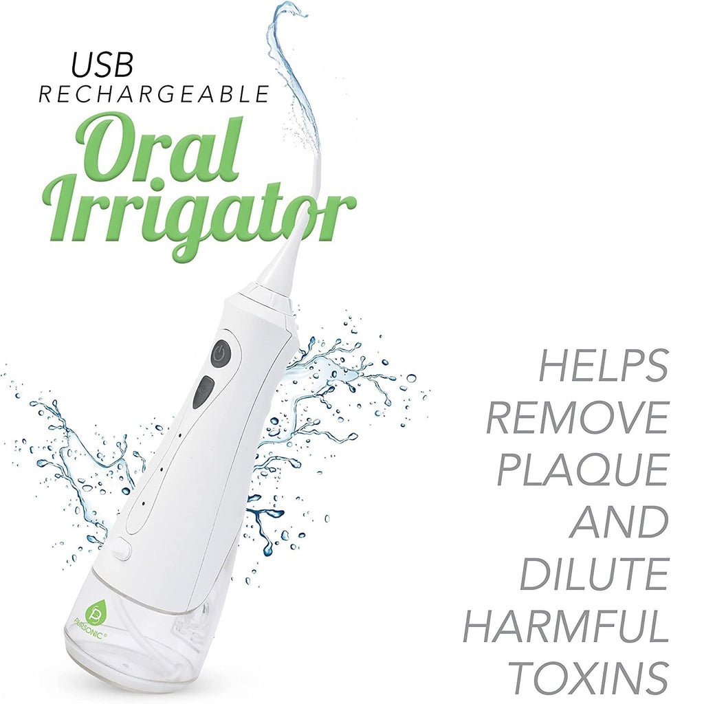 USB Rechargeable Water Flosser — 3-Mode Oral Irrigator for Brighter, Healthier Teeth