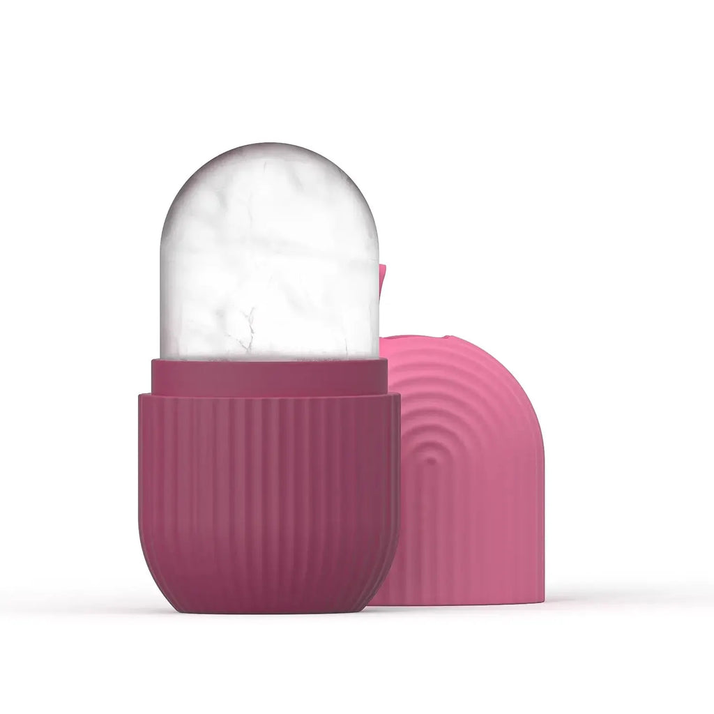 Ice Roller Face Massager — Depuff, Contour & Glow