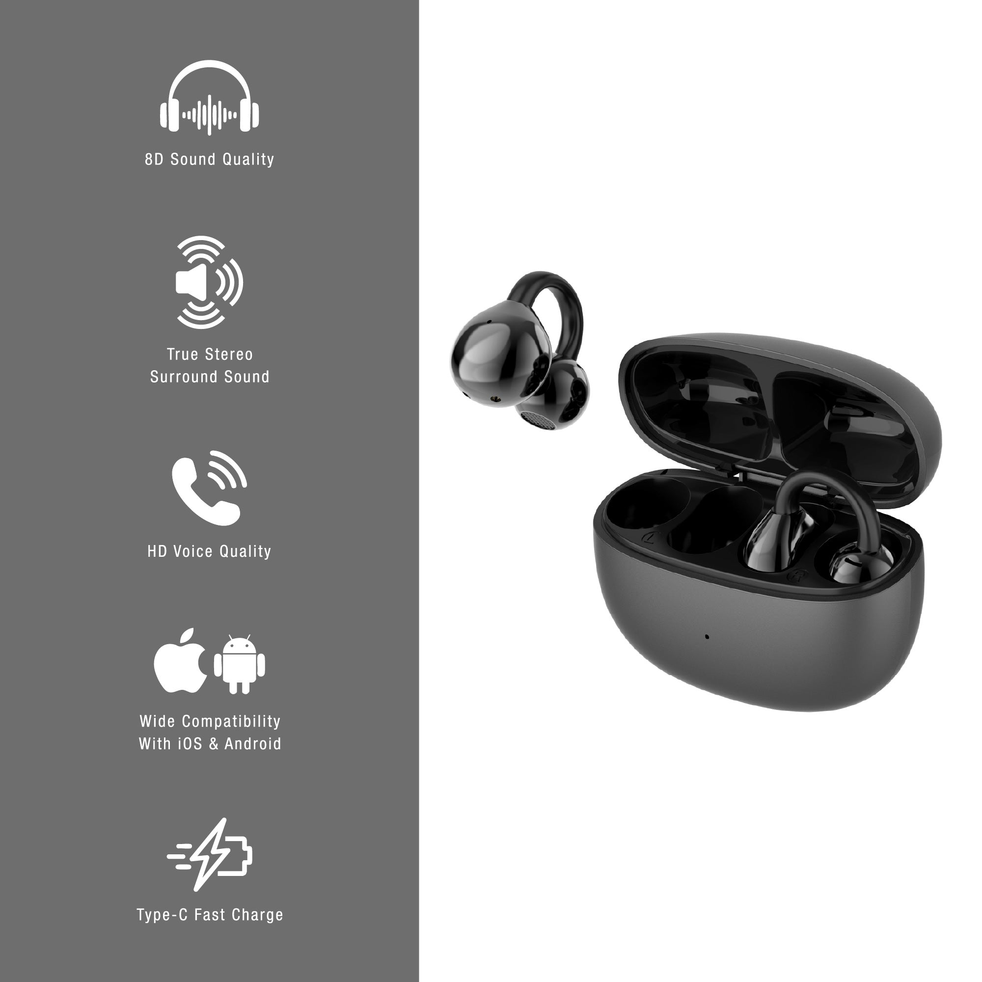 Travel Wellness Bundle — Wireless Earbuds, Item Tracker & Memory Foam Neck Pillow with Sleep Mask