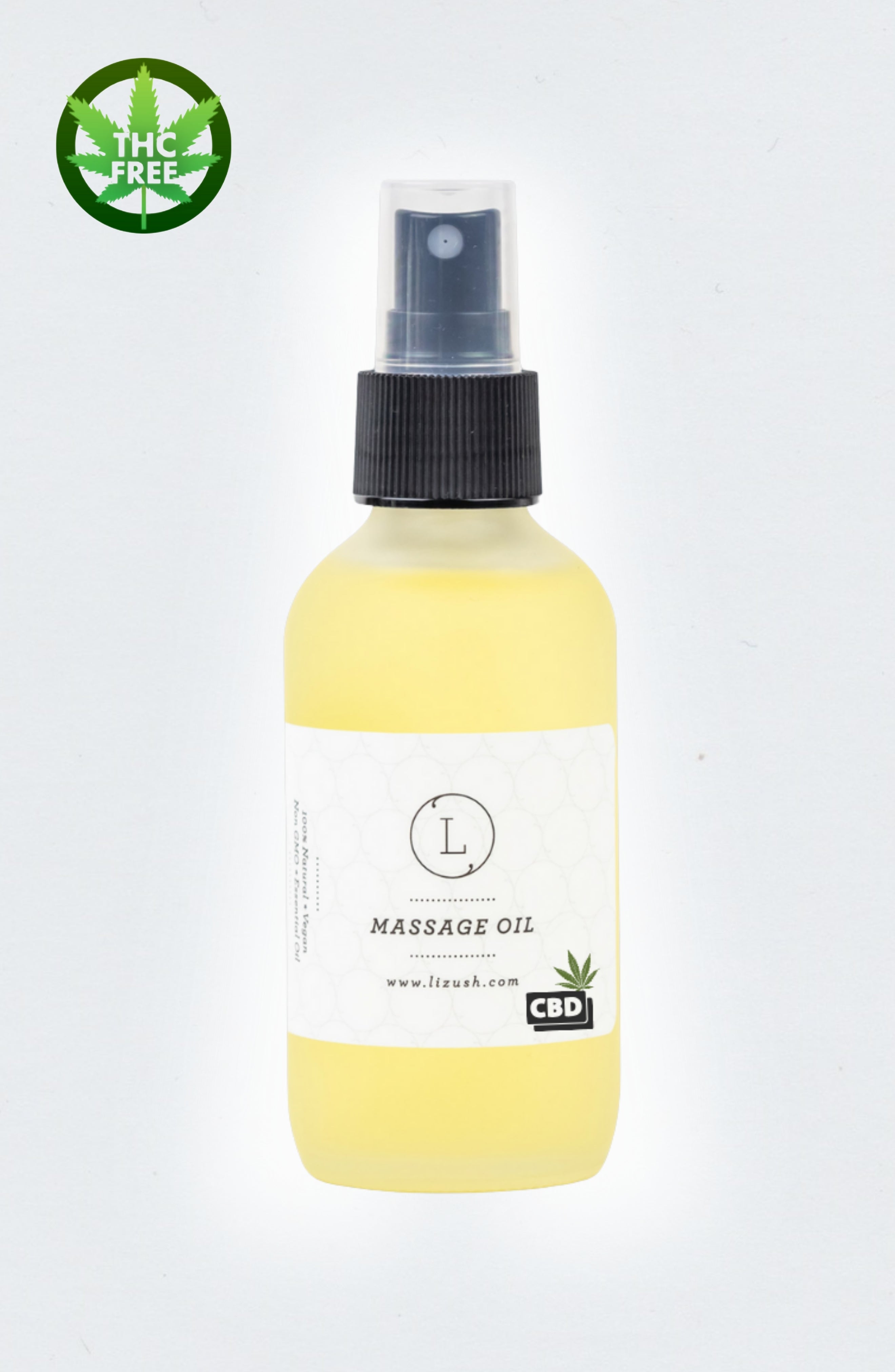 Eucalyptus CBD Massage Oil – Aromatherapy Body Oil (THC Free)