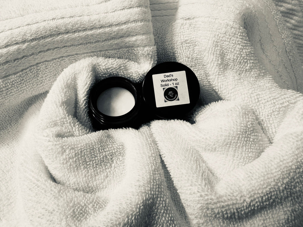 a jar of velvet bloom beauty and wellness balm for men