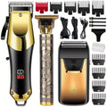 Elite 3-Piece Grooming Kit – Hair Clippers & Beard Trimmer Set