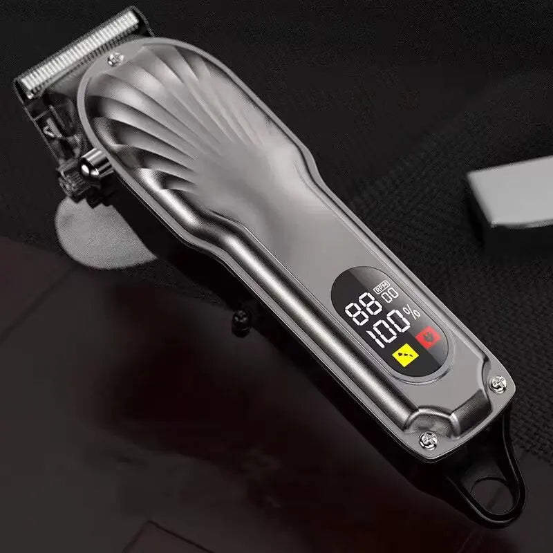 Professional Hair Clipper & Beard Trimmer – USB Cordless Grooming Tool for Men