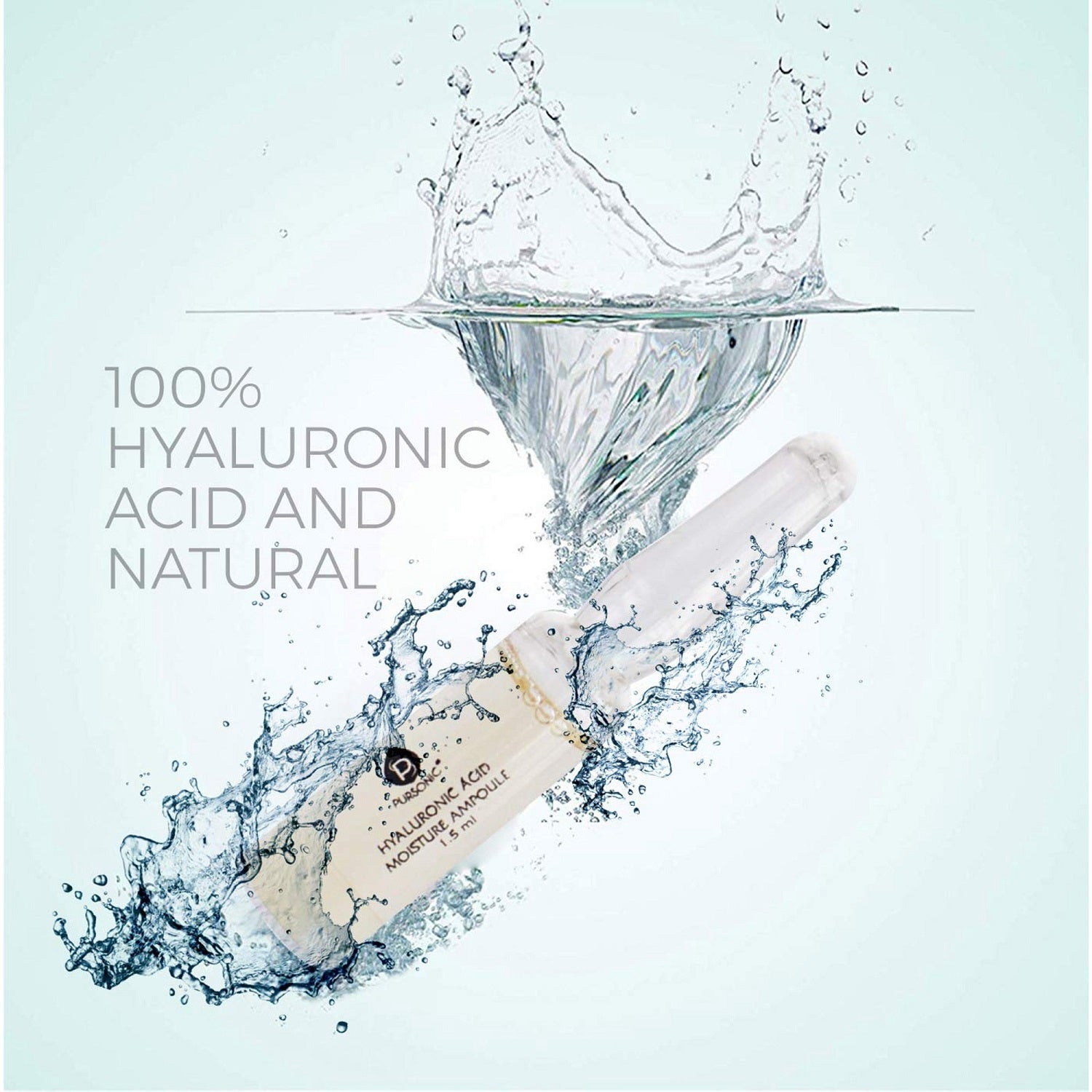 7-Day Hyaluronic Acid Glow Treatment — Daily Hydration Ampoule Set for All Skin Types