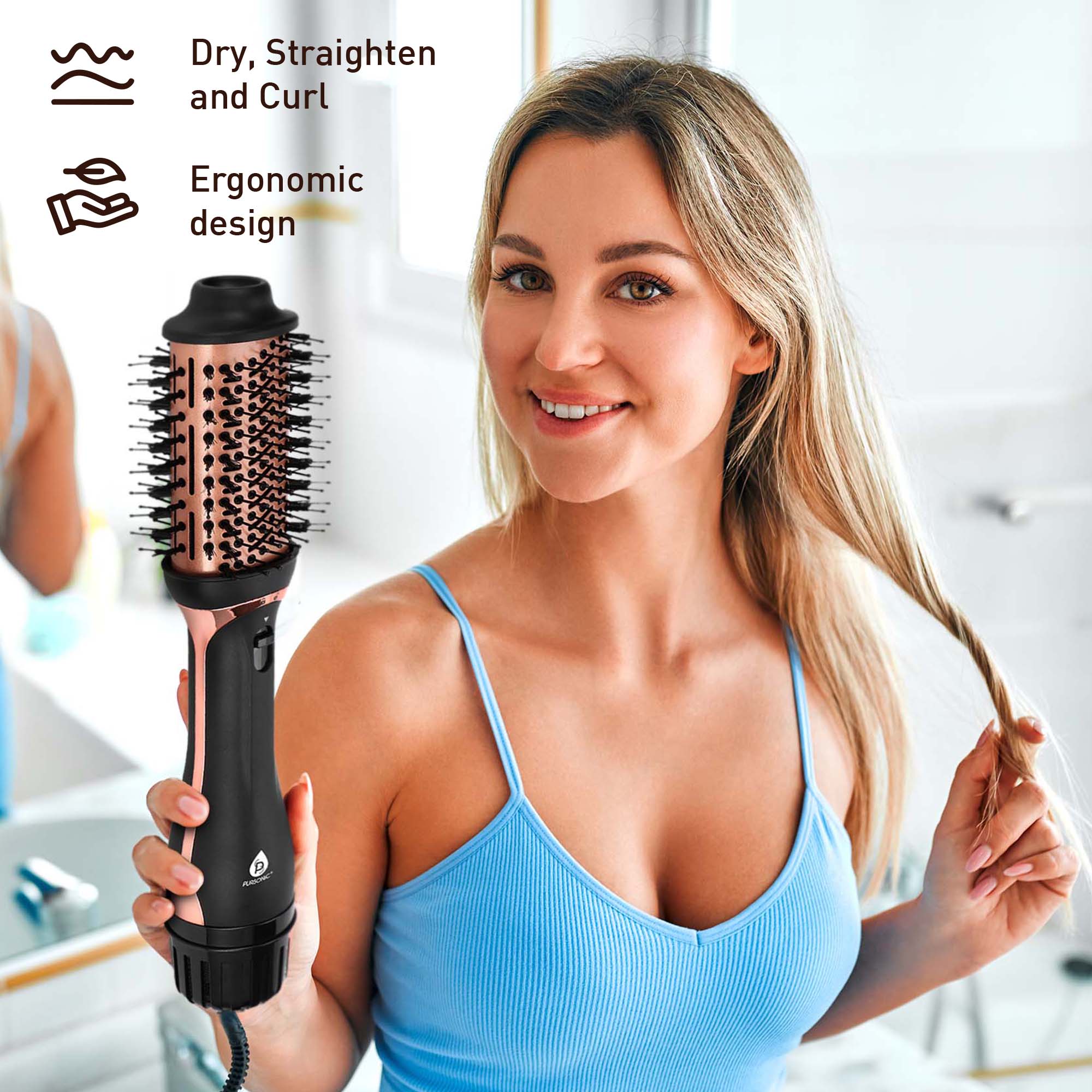 Ultimate Self-Care Bundle – Facial Roller, Cleansing Brush, Hot Air Brush, Sheet Masks & Coconut Oil