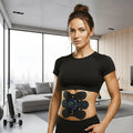 Rechargeable Core Toner & Muscle Massager — 8 Modes, 19 Intensity Levels for Home & Gym