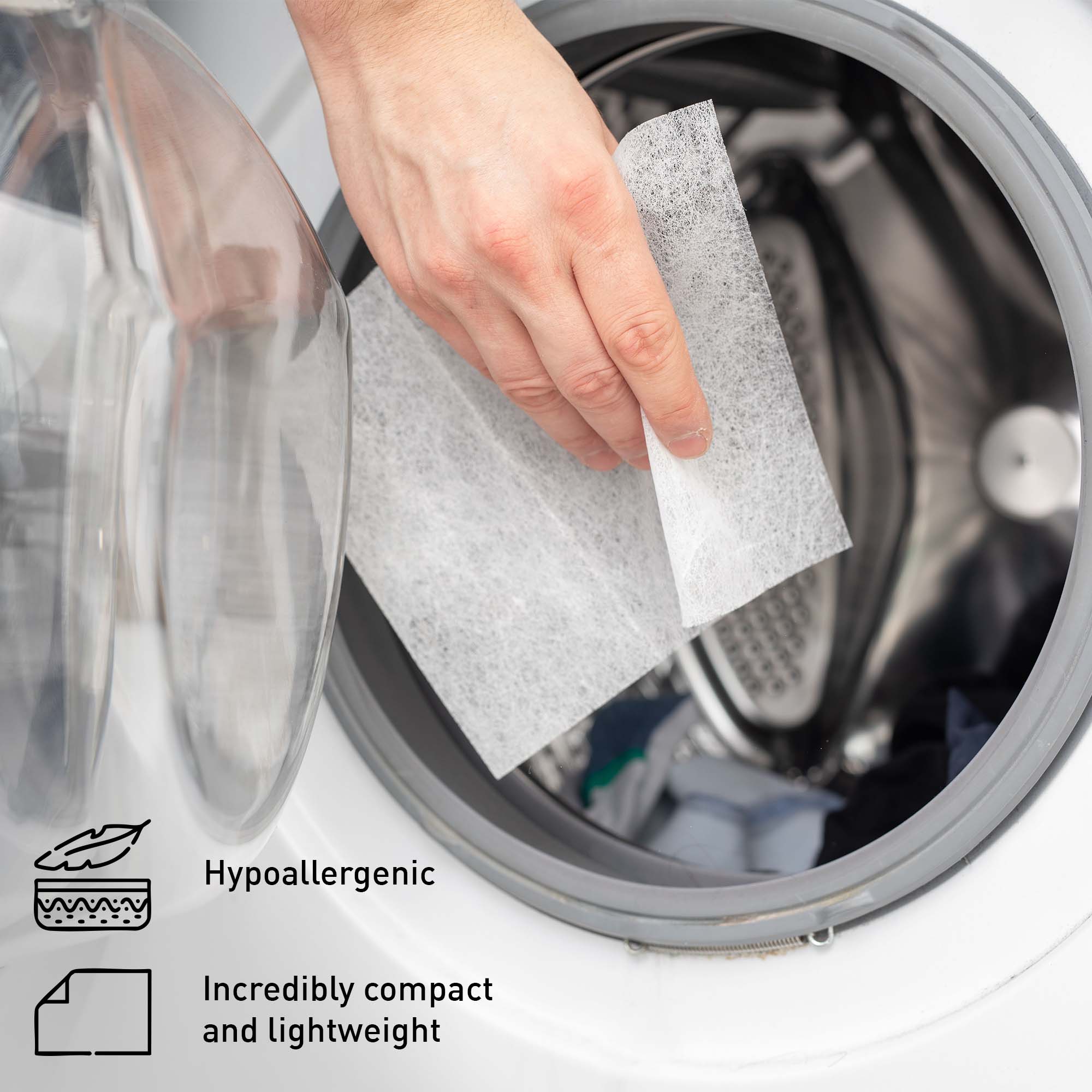 Eco-Friendly Laundry & Wellness Bundle – Detergent Sheets, Wool Dryer Balls & Essential Oils