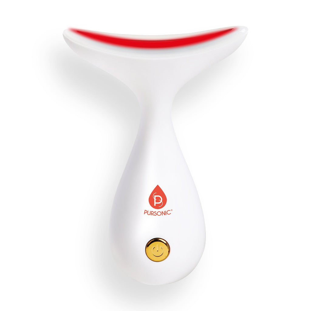7-in-1 LED Light Therapy Device + Neck & Face Sculpting Wand | Anti-Aging Skincare Set