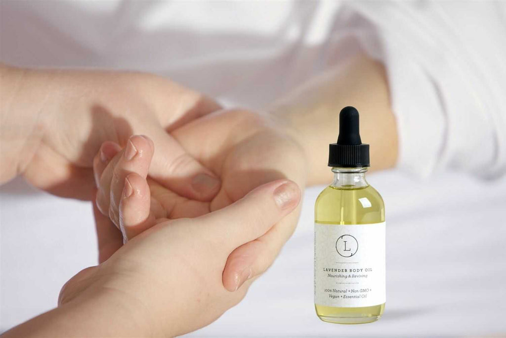 Lavender CBD Body Oil – Natural Moisturizing Skin Oil (THC Free, 2 oz)
