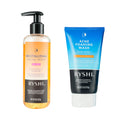 Clear & Radiant Skin Bundle — Acne Foaming Wash + Vitamin C & Ginseng Facial Wash