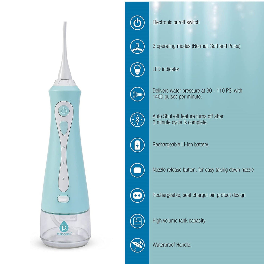 USB Rechargeable Water Flosser — 3-Mode Oral Irrigator for Brighter, Healthier Teeth