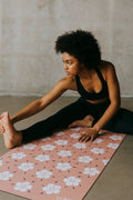 Kumiko Yoga Mat – 6mm Non-Slip Eco-Friendly Latex-Free Mat (Tan)