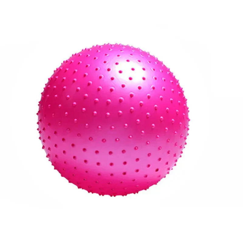 Anti-Burst Yoga Ball | 75cm Pilates & Balance Training Ball – Pink