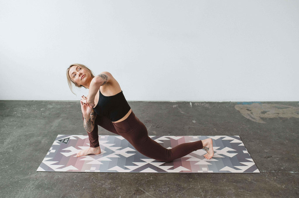 Obsidian Ridge Yoga Mat – 6mm Double-Sided Non-Slip Eco-Friendly Mat