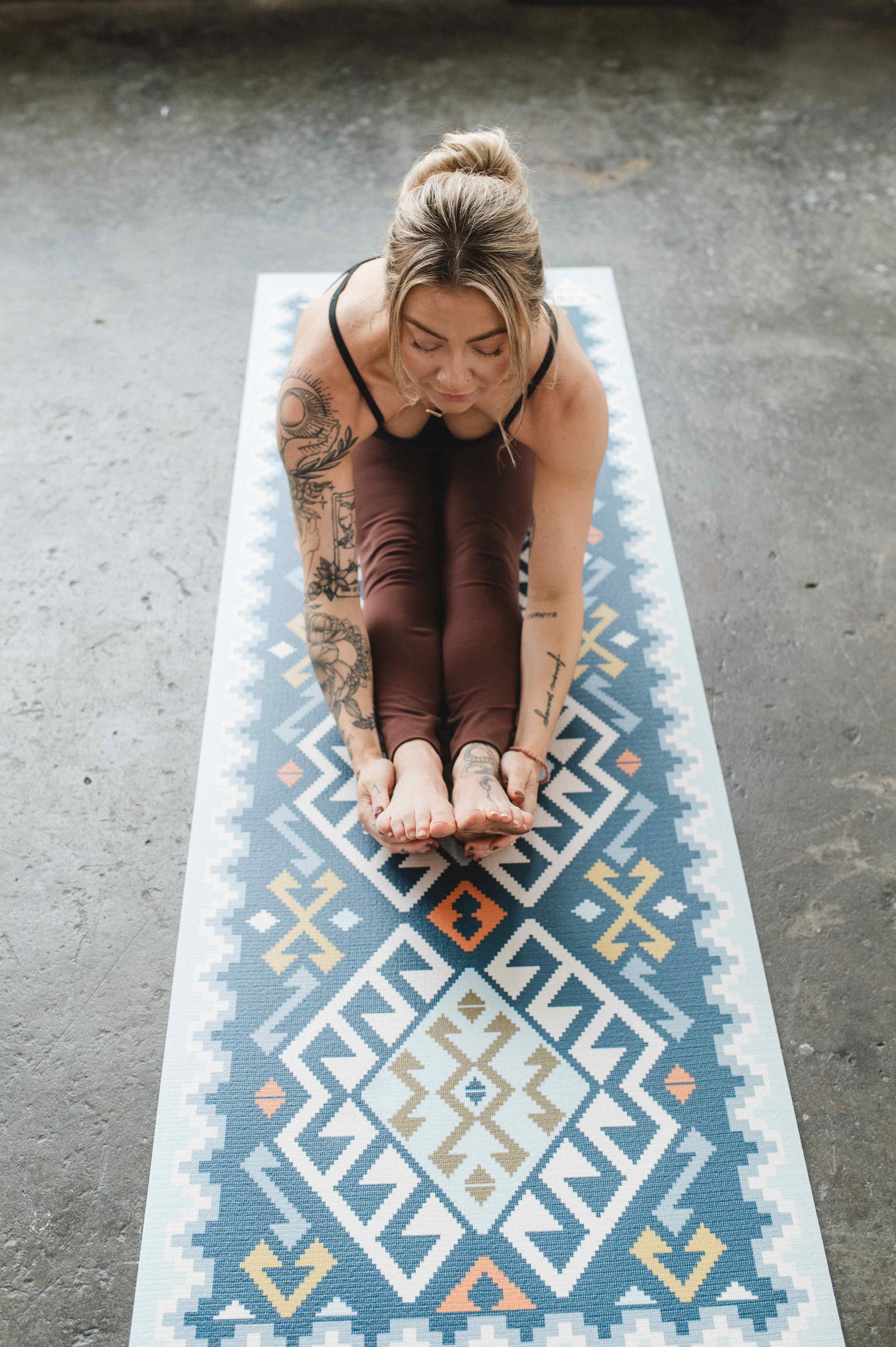 Moab River Yoga Mat – 6mm Extra-Thick Non-Slip Eco-Friendly Mat