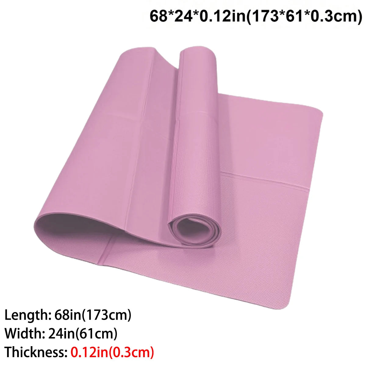 Foldable EVA Yoga Mat – Non-Slip Travel Mat for Yoga, Pilates & Fitness