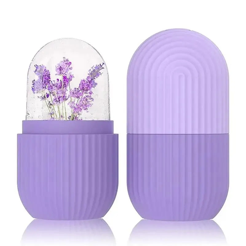 Ice Roller Face Massager — Depuff, Contour & Glow