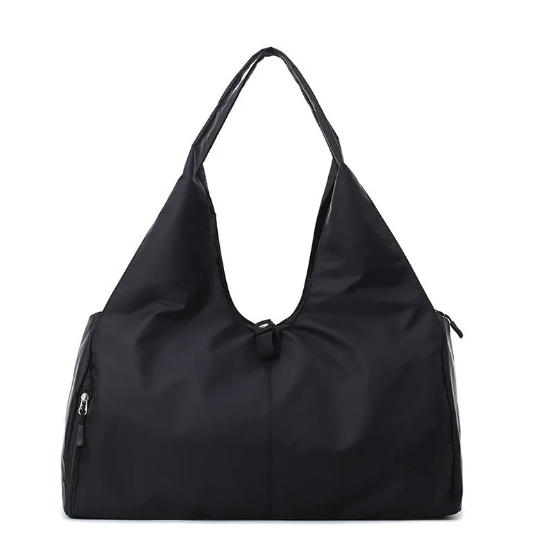 Yoga Mat Bag with Shoe Compartment & Shoulder Strap
