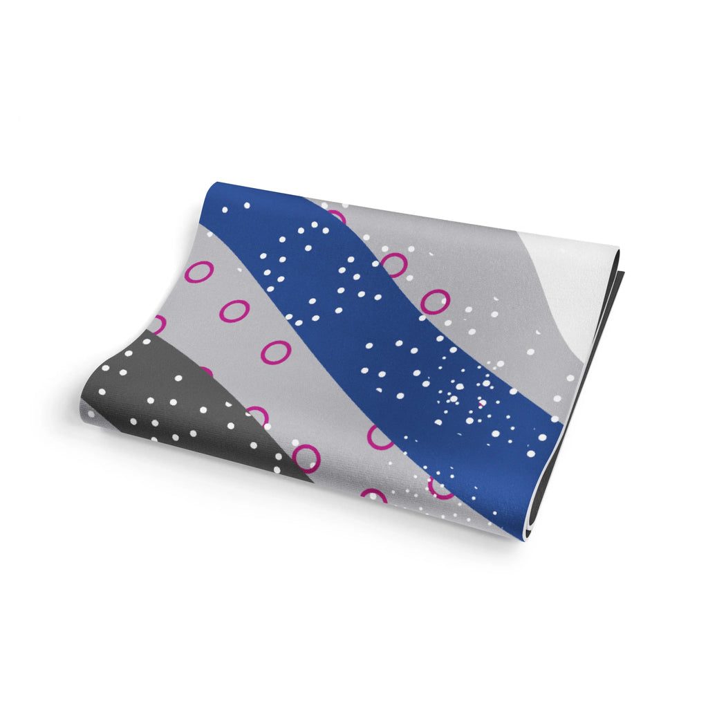 Fhloston Yoga Mat – 6mm Thick Multicolor Non-Slip Mat
