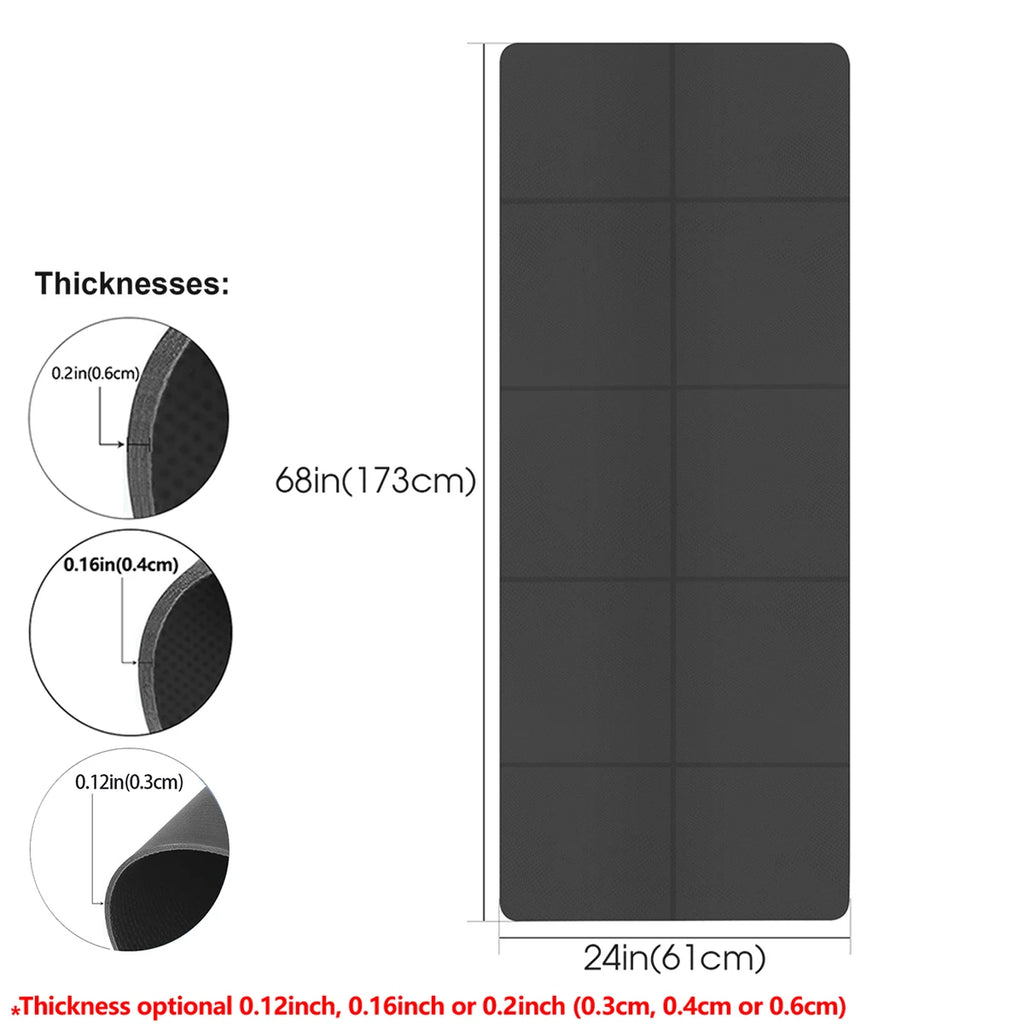 Foldable EVA Yoga Mat – Non-Slip Travel Mat for Yoga, Pilates & Fitness
