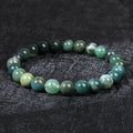 Natural Gemstone Chakra Bracelet – 8mm Crystal Healing Beaded Jewelry