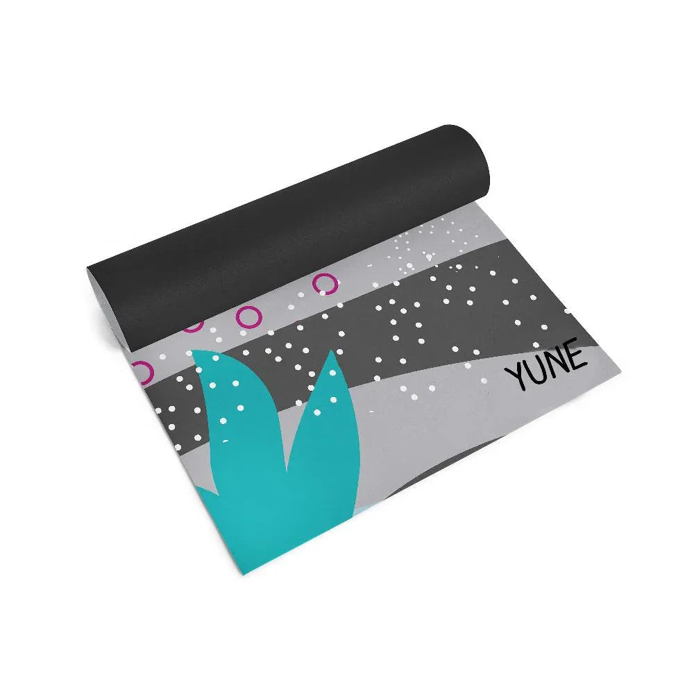 Fhloston Yoga Mat – 6mm Thick Multicolor Non-Slip Mat